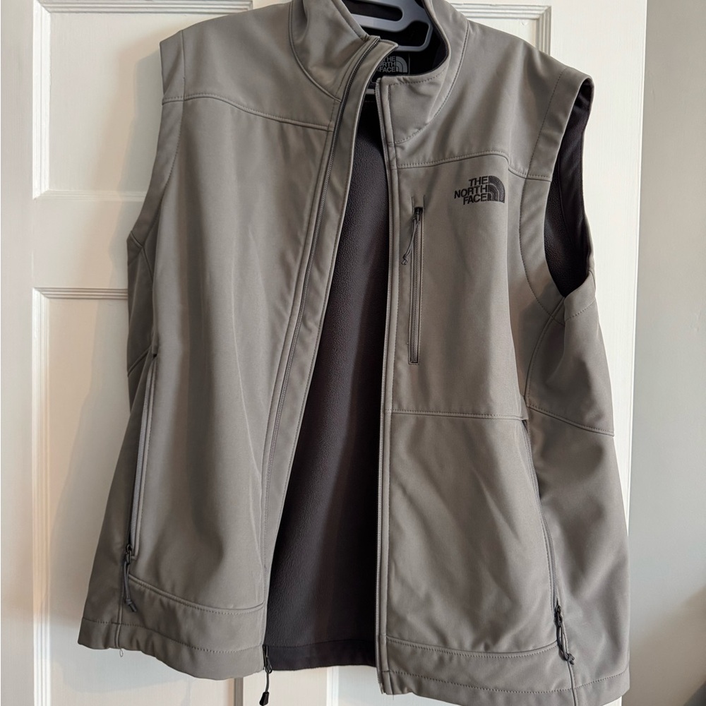 The North Face Charcoal Fleece Vest